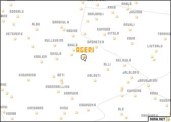 map of Ageri