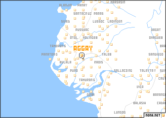 map of Aggay