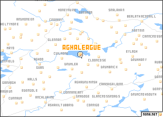 map of Aghaleague