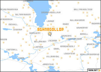 map of Aghnagollop
