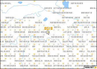 map of Āgia