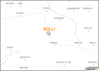 map of Ağıllı