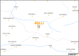 map of Ağıllı