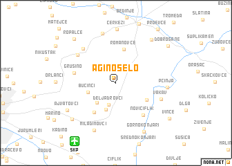 map of Agino Selo