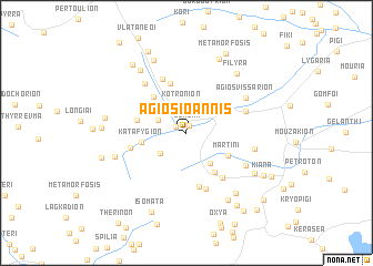 map of Ágios Ioánnis