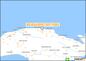 map of Ágios Konstantínos