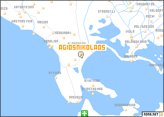 map of Ágios Nikólaos