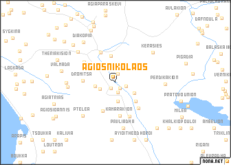map of Ágios Nikólaos