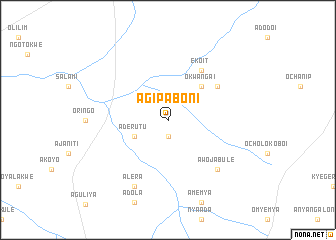 map of Agipaboni