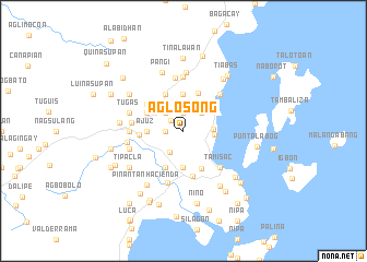 map of Aglosong