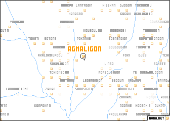 map of Agmaligon