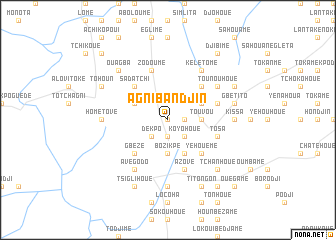 map of Agnibandjin