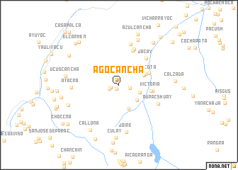 map of Agocancha