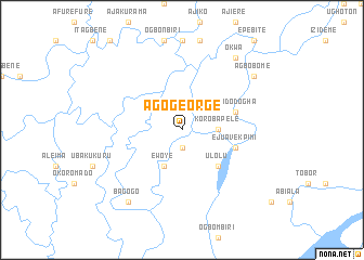 map of Ago George