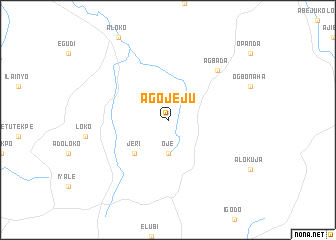 map of Agojeju