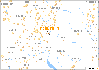 map of Agoltama
