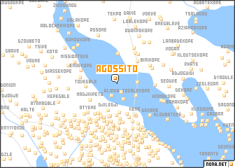 map of Agossito