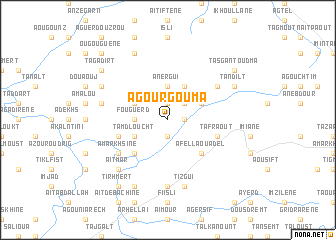 map of Agourgouma