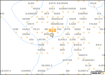 map of Ago