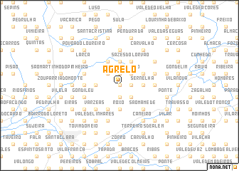 map of Agrelo