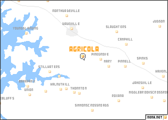 map of Agricola
