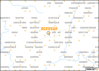 map of Agrosum