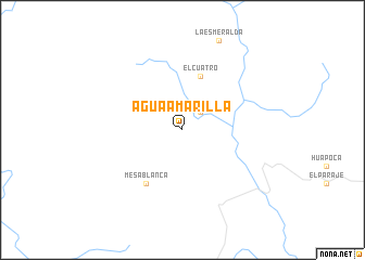 map of Agua Amarilla