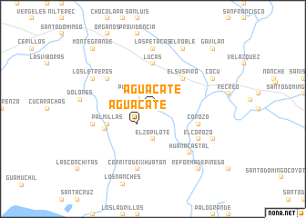 map of Aguacate