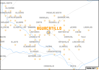 map of Aguacatillo
