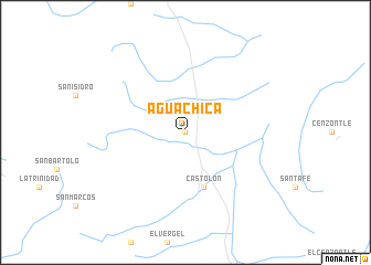 map of Aguachica