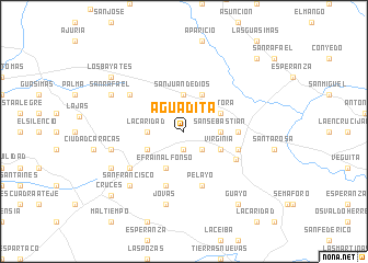 map of Aguadita