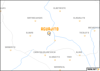 map of Aguajito