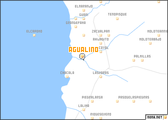 map of Agualino