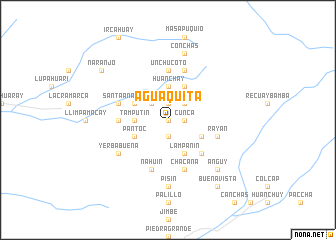 map of Aguaquita