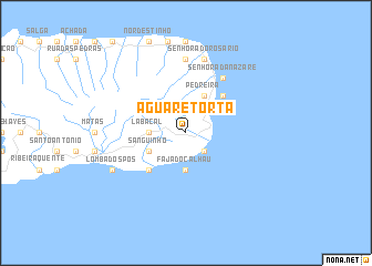 map of Água Retorta