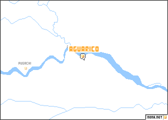 map of Aguarico