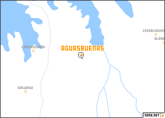 map of Aguas Buenas