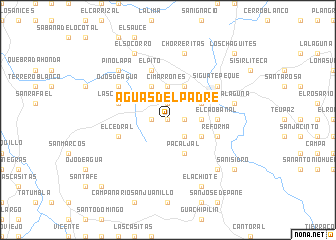 map of Aguas del Padre