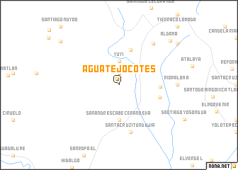 map of Agua Tejocotes