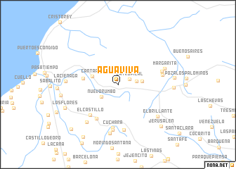 map of Aguaviva