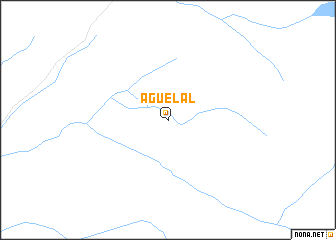 map of Âguelal