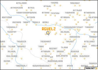 map of Aguelz