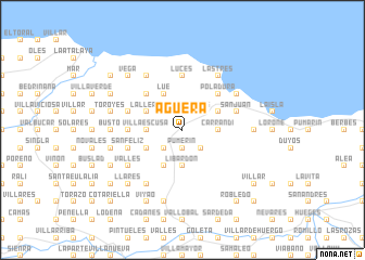 map of Agüera