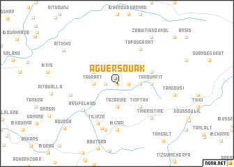 map of Aguer Souak