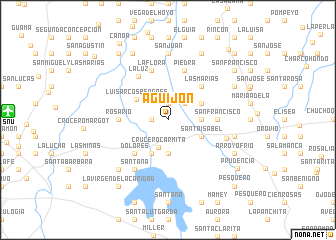 map of Aguijón