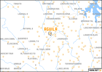 map of Aguila