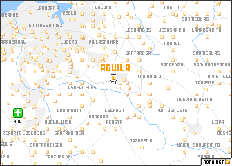 map of Águila