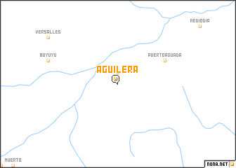 map of Aguilera