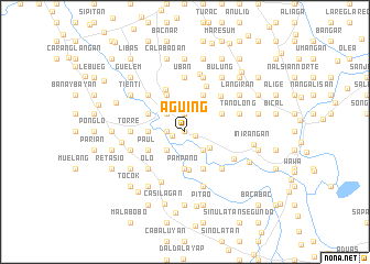 map of Aguing