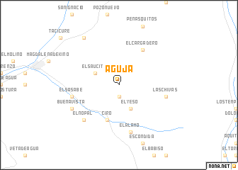 map of Aguja